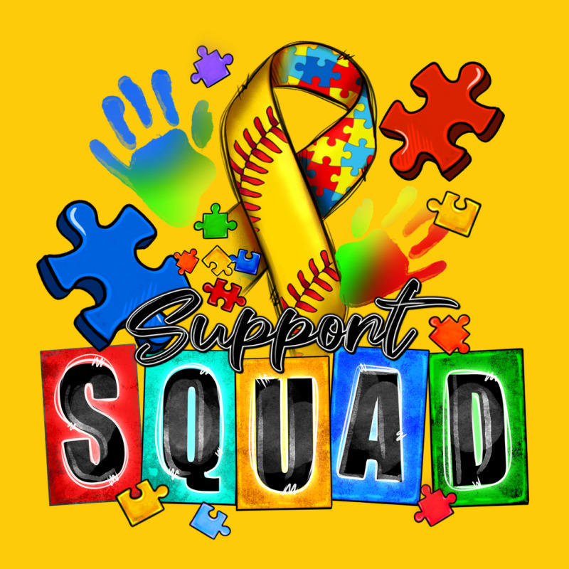 Softball Support Squad Autism Premium Hoodie by Zillion Design Studio | Teevron