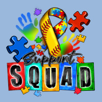 Softball Support Squad Autism Premium Hoodie | Teevron
