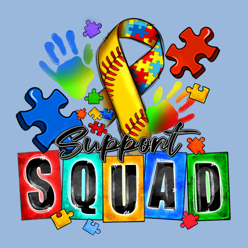 Softball Support Squad Autism Premium Hoodie by Zillion Design Studio | Teevron