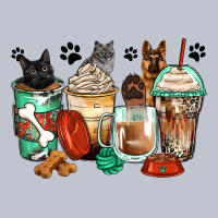 German Shepherd Black And Grey Cat Coffee Cups Premium Hoodie | Teevron
