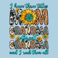 I Have Three Tittles Mom Grandma Great Grandma Premium Hoodie | Teevron
