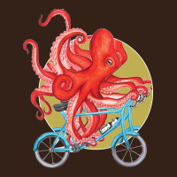 Cycling Octopus Heavy Core Tee | Teevron