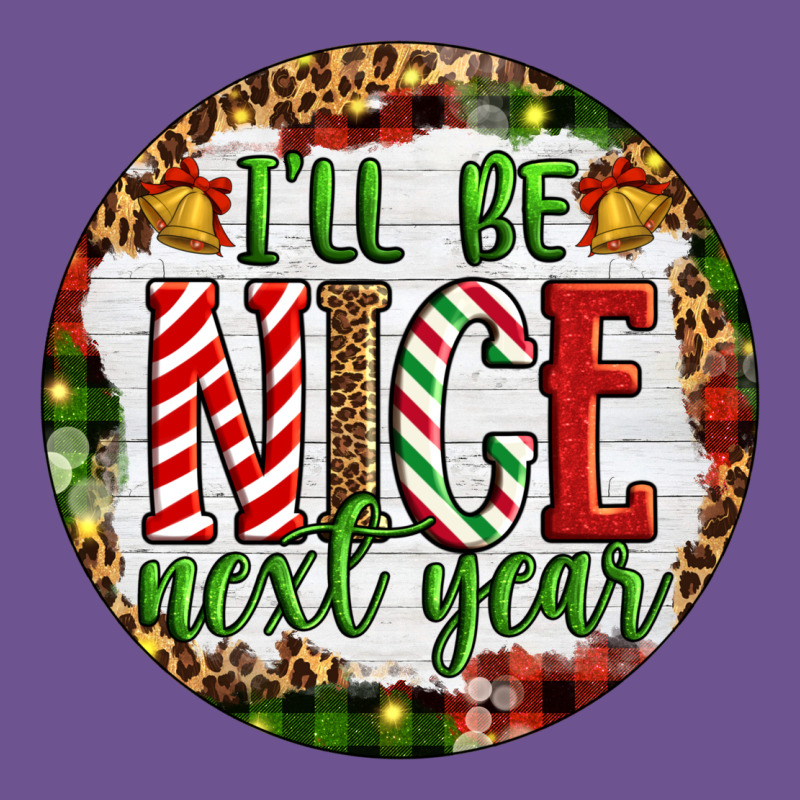 Christmas I'll Be Nice Next Year Vintage Tee by Artiststas | Teevron