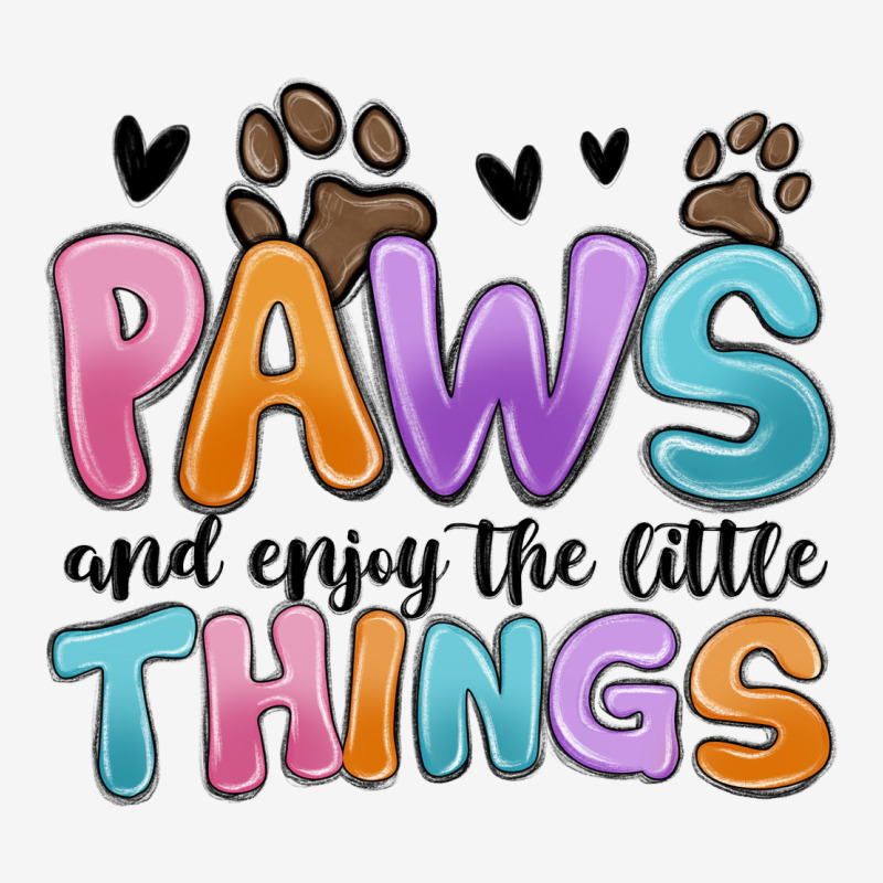 Paws And Enjoy The Little Things Urban Hoodie by MaliasSmallBusiness | Teevron