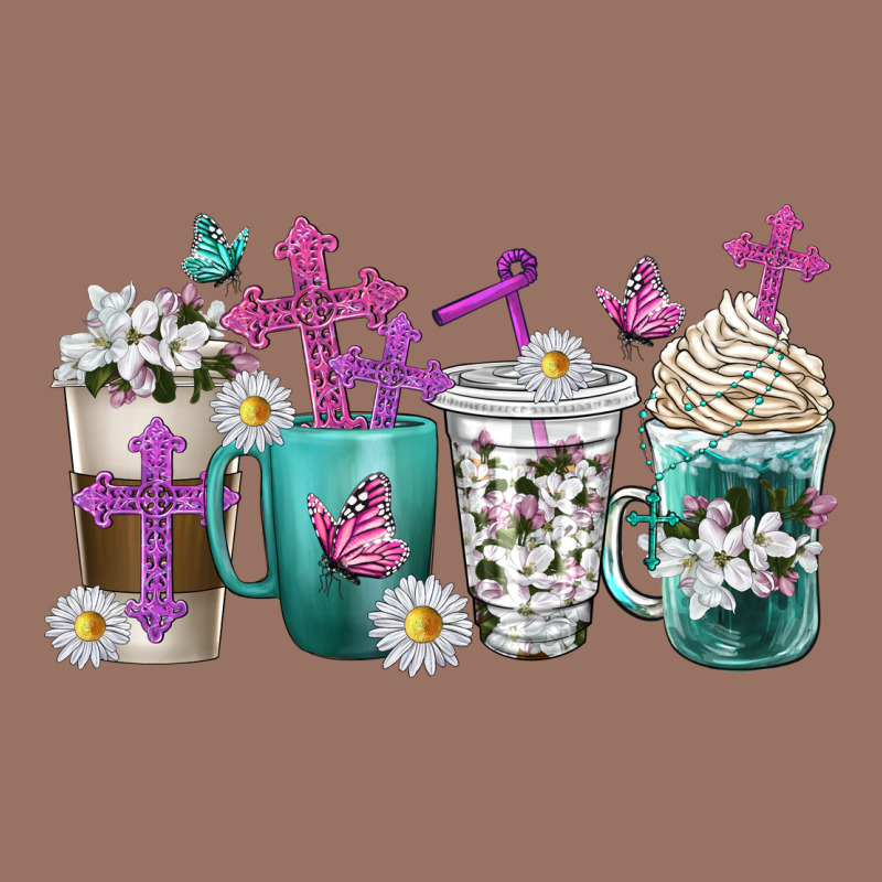 Blessed Coffee Cups Premium Hoodie by texasbilliewilder | Teevron
