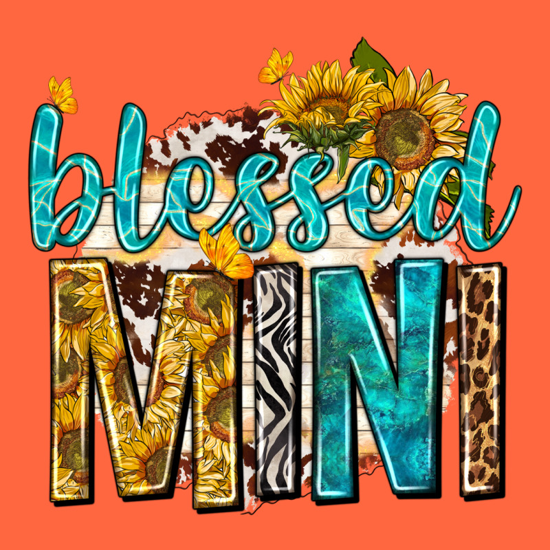 Blessed Mini With Sunflowers Premium Hoodie by texasbilliewilder | Teevron
