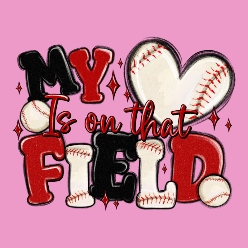 My Heart Is On That Field Baseball Urban Hoodie by MaliasSmallBusiness | Teevron