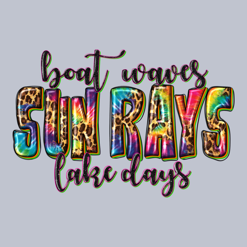 Boat Waves Sun Rays Lake Days Premium Hoodie by texasbilliewilder | Teevron