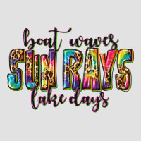 Boat Waves Sun Rays Lake Days Premium Hoodie | Teevron