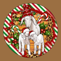 Christmas Goat Family Ornament Vintage Tee | Teevron