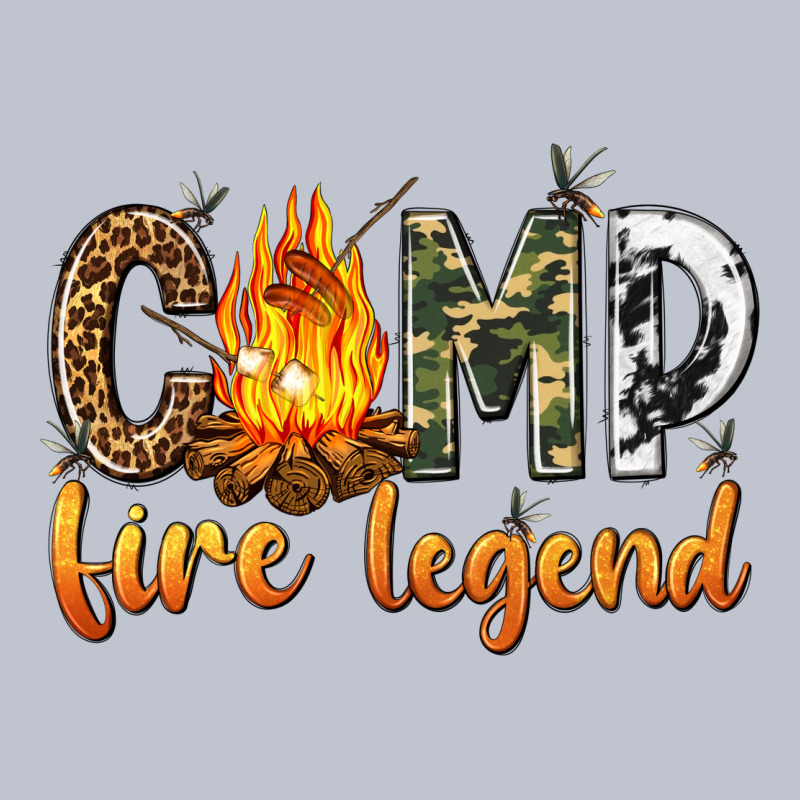 Camp Fire Legend With Fire Premium Hoodie by texasbilliewilder | Teevron