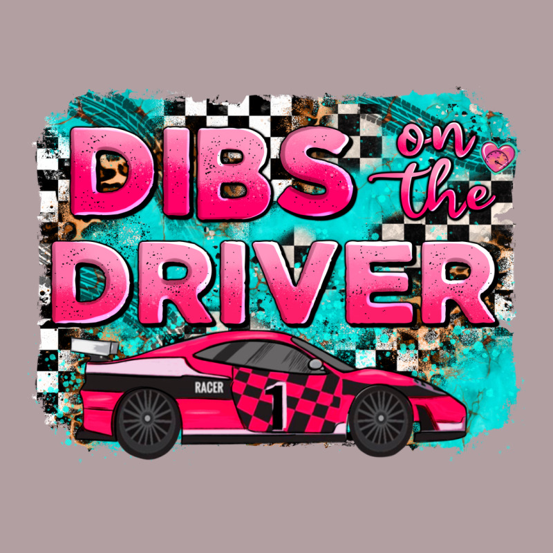 Dibs On The Driver Background Vintage Hoodie by AdoDesignShop | Teevron