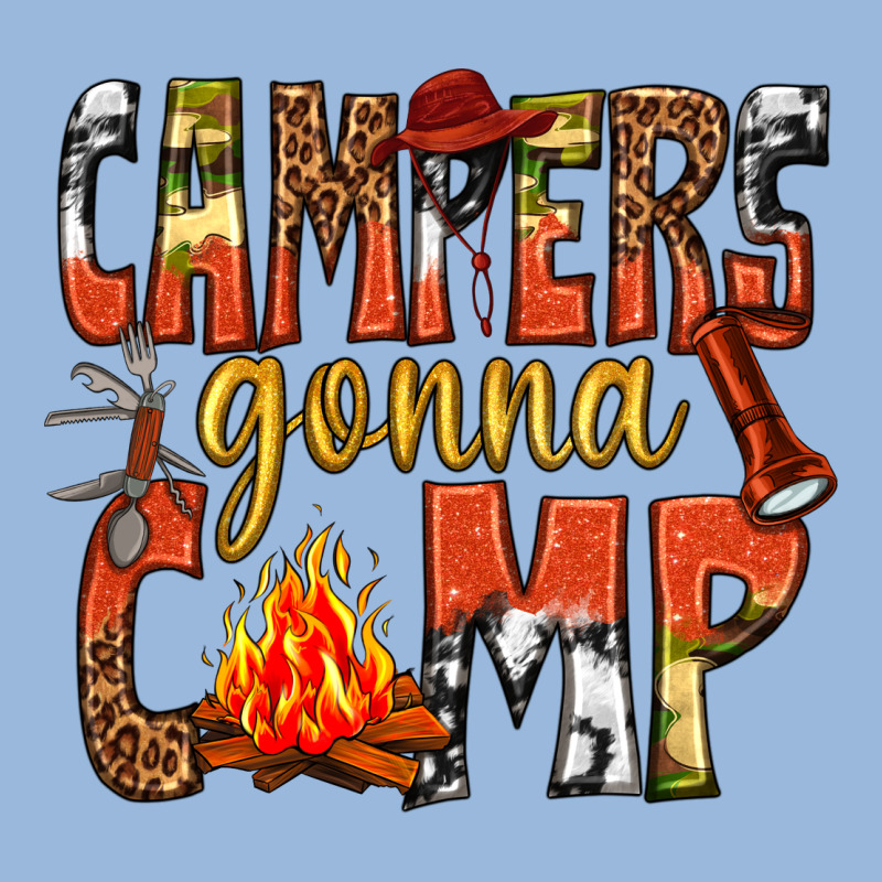 Campers Gonna Camp Western Premium Hoodie by texasbilliewilder | Teevron