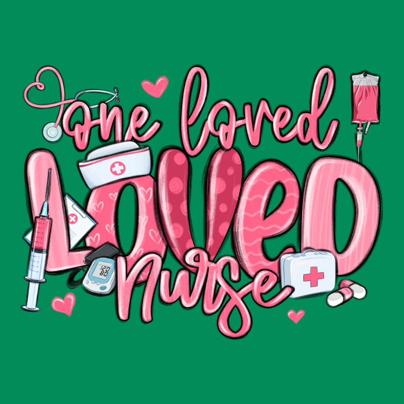 One Loved Nurse Valentine's Day Urban Hoodie by MaliasSmallBusiness | Teevron