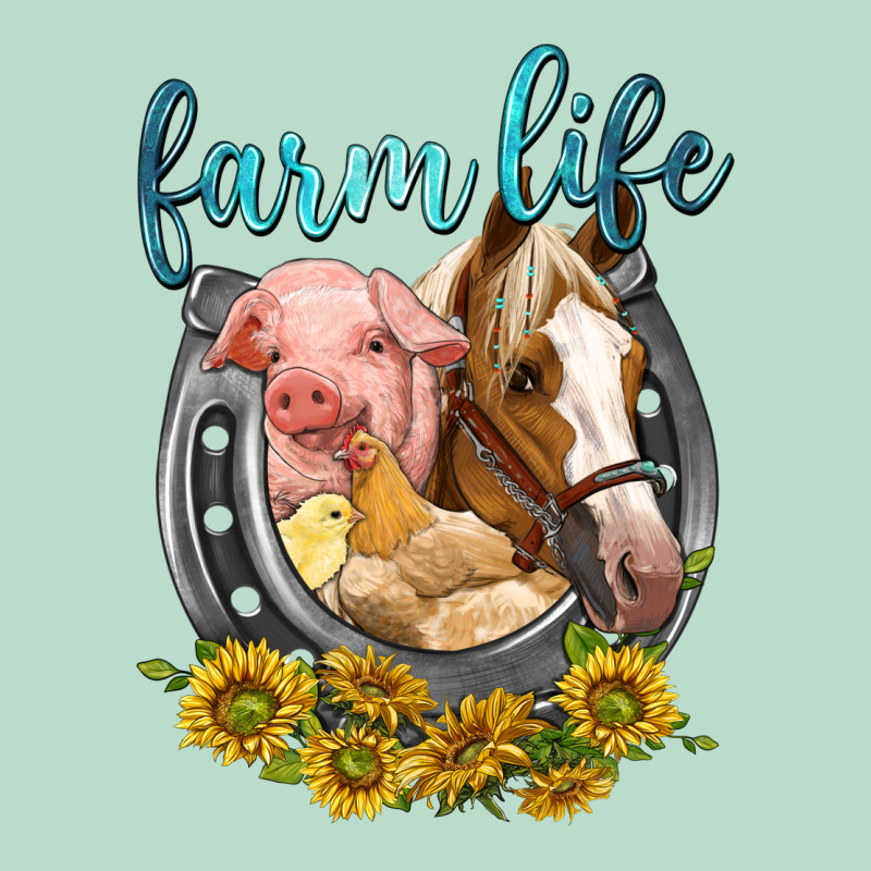 Chicken Pig Horse Farm Life Premium Hoodie by texasbilliewilder | Teevron