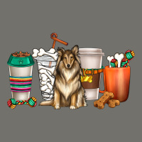 Collie Dog Coffee Cups Premium Hoodie | Teevron
