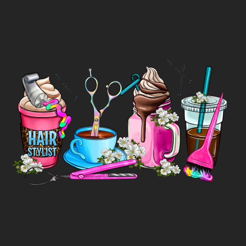 Hair Stylist Coffee Cup Premium Hoodie by AdoDesignShop | Teevron