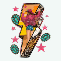 Cowgirl With Lightning Bolt Premium Hoodie | Teevron