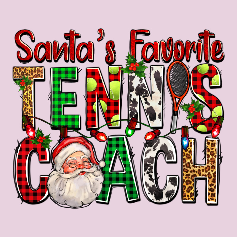 Santa's Favorite Tennis Coach For Christmas Classic Tee by FaDigitalArtStudio | Teevron
