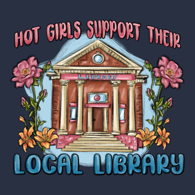 Hot Girls Support Their Local Library Urban Hoodie by MaliasSmallBusiness | Teevron