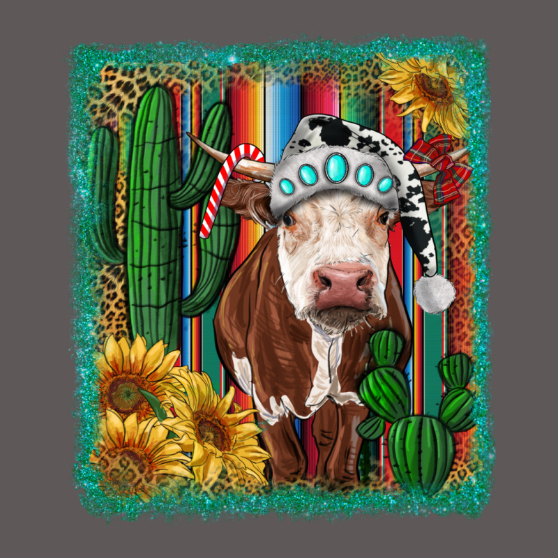 Western Christmas Cow Premium Hoodie by RanaPortraitStore | Teevron