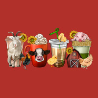 Farm Animals Coffee Cups Premium Hoodie | Teevron