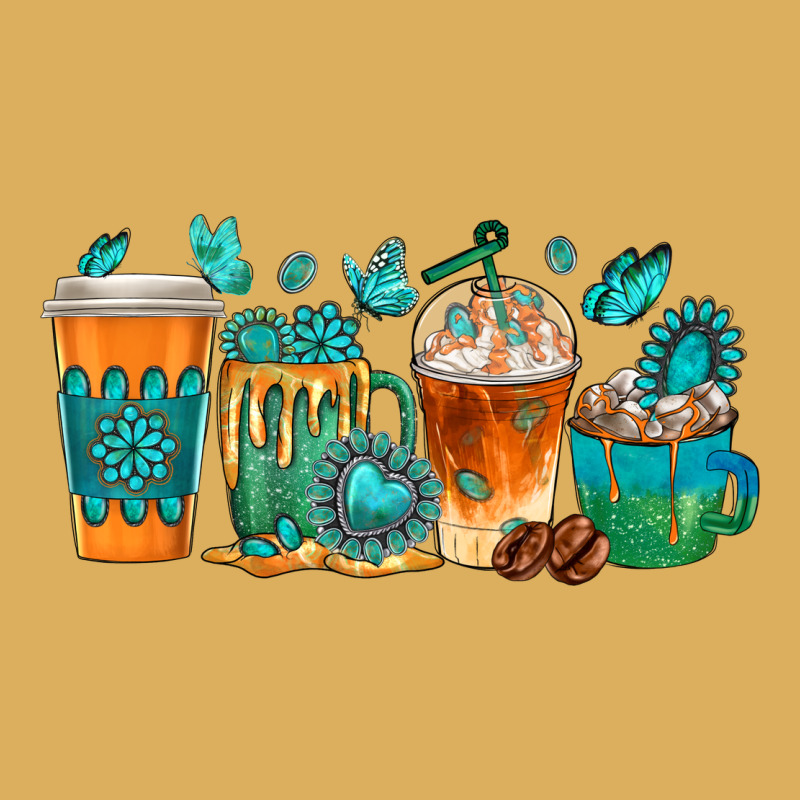 Gemstone Coffee Cups Premium Hoodie by texasbilliewilder | Teevron