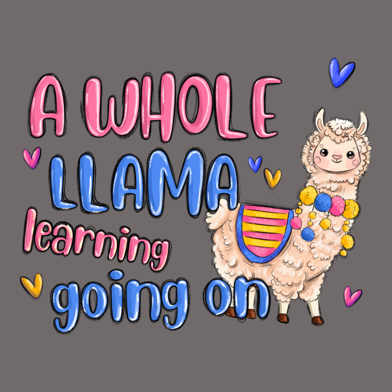 A Whole Llama Learning Going On Urban Hoodie by MaliasSmallBusiness | Teevron