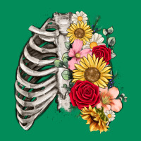 Floral Ribcage Urban Hoodie | Teevron