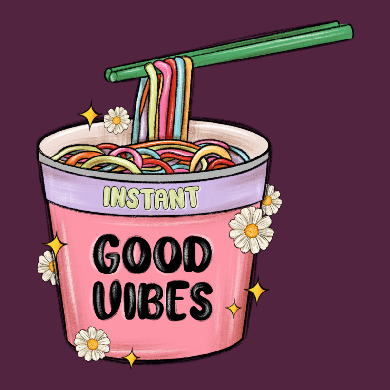 Instant Good Vibes Noodles Urban Hoodie by MaliasSmallBusiness | Teevron