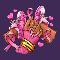 Breast Cancer Afro Girl Sneakers Premium Hoodie | Teevron