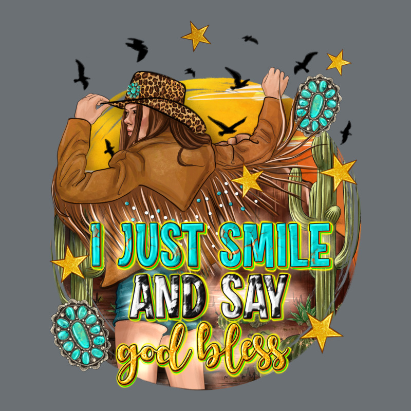 I Just Smile And Say God Bless Premium Hoodie by texasbilliewilder | Teevron