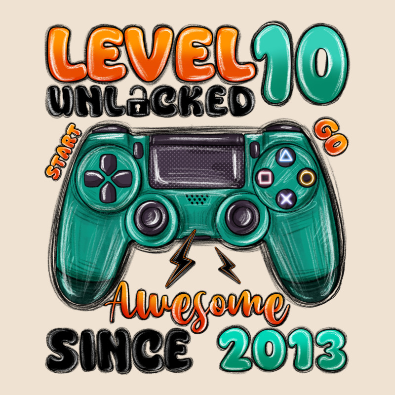 Level 10 Unlocked Awesome Since 2013 Urban Hoodie by MaliasSmallBusiness | Teevron