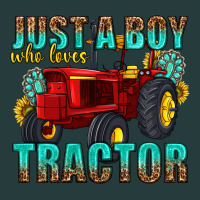 Just A Boy Who Loves Tractor Premium Hoodie | Teevron