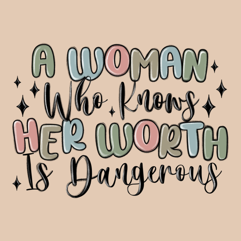 A Woman Who Knows Her Worth Is Dangerous Urban Hoodie by MaliasSmallBusiness | Teevron