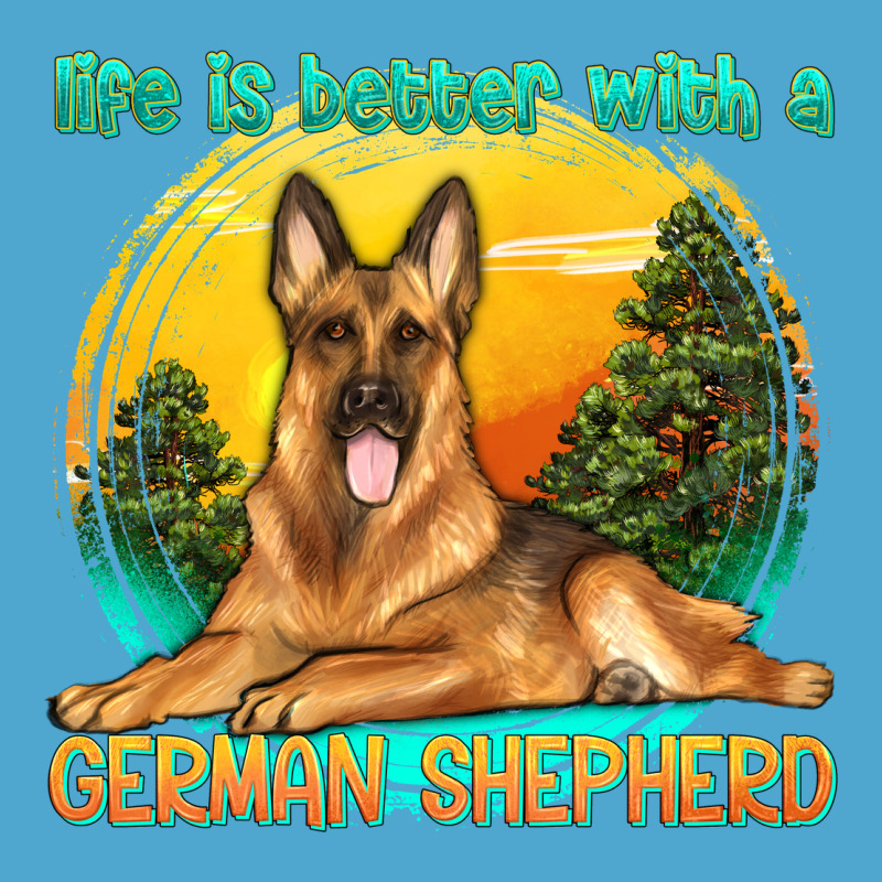 Life Is Better With A German Shepherd Premium Hoodie by texasbilliewilder | Teevron