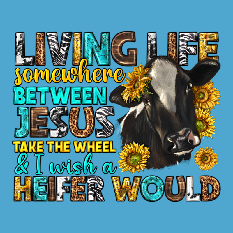 Living Life Somewhere Between Jesus Premium Hoodie by texasbilliewilder | Teevron