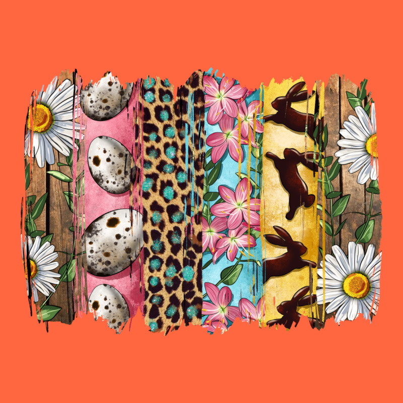 Easter Brushstroke With Quail Eggs Daisy And Bunny Premium Hoodie by RanaPortraitStore | Teevron