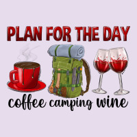 Plan For The Day Coffee Camping Wine Premium Hoodie | Teevron