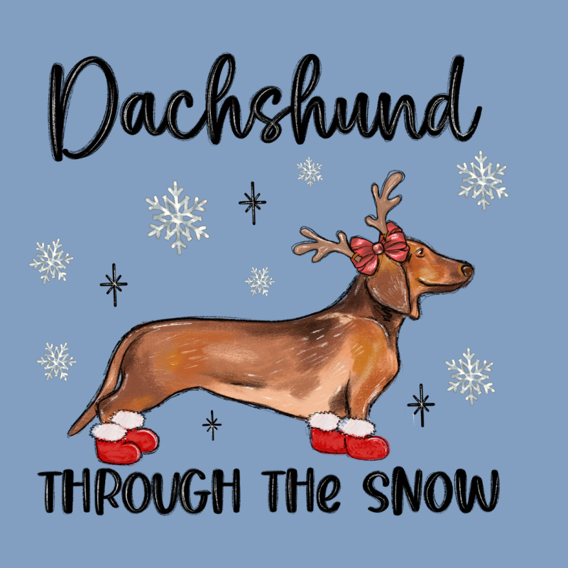 Dachshund Through The Snow Urban Hoodie by MaliasSmallBusiness | Teevron