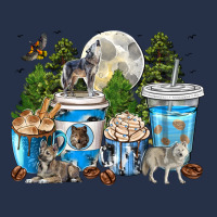 Wolf Coffee Cups Premium Hoodie | Teevron