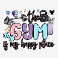 The Gym Is My Happy Place Urban Hoodie | Teevron