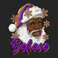 Believe Purple And Gold African American Santa Premium Hoodie | Teevron