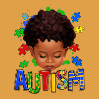 Autism Afro Kid Full Face Premium Hoodie | Teevron