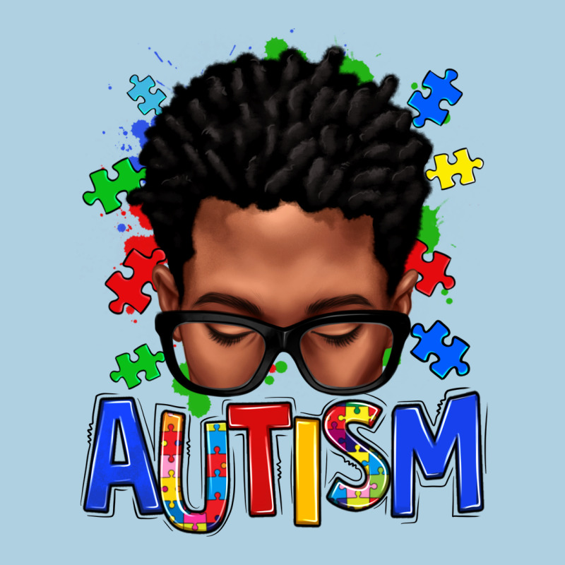 Autism Afro Man Premium Hoodie by texasbilliewilder | Teevron