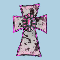 Cowhide Pink Gemstone Cross Premium Hoodie | Teevron