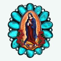 Gemstone Lady Of Guadalupe Premium Hoodie | Teevron