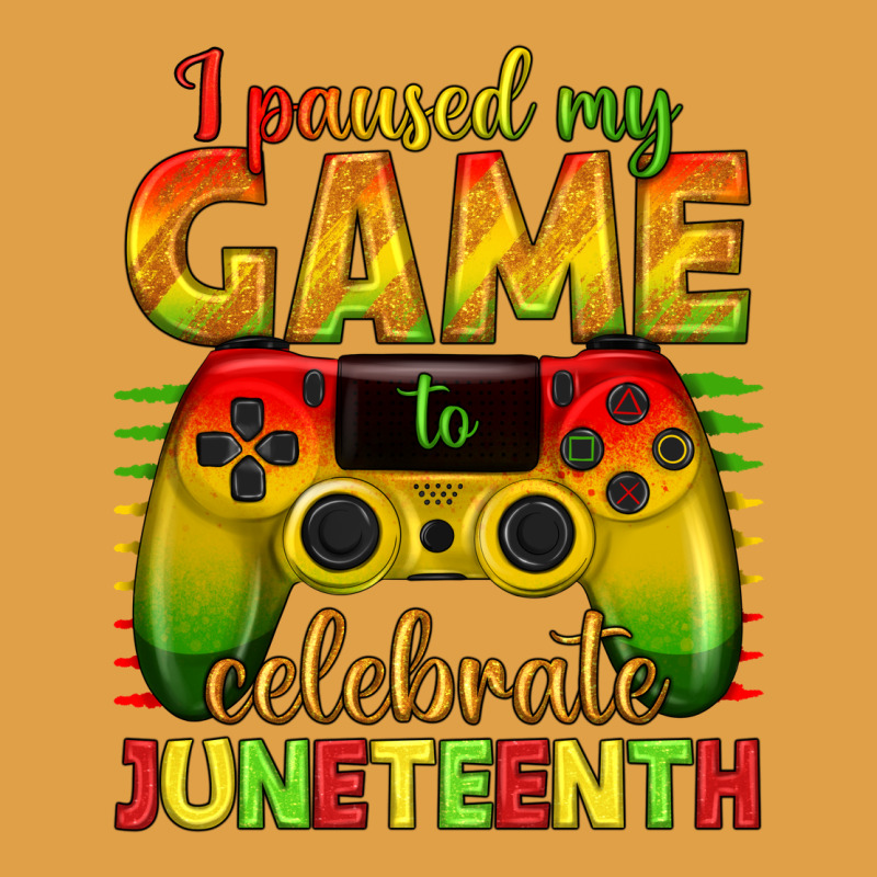 I Paused My Game Celebrate Juneteenth Premium Hoodie by texasbilliewilder | Teevron