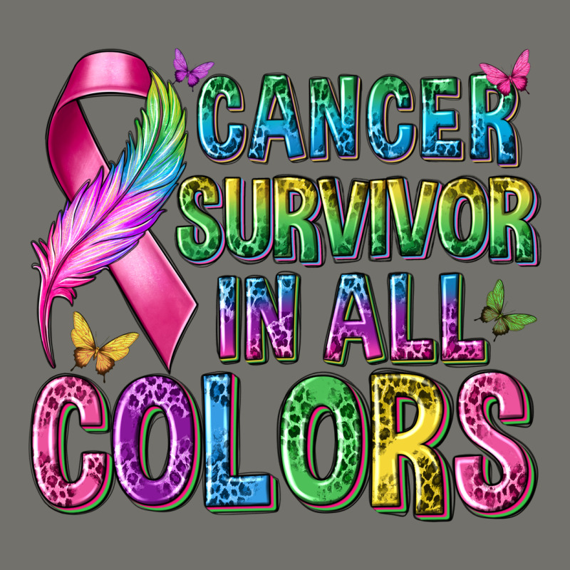 Cancer Survivor In All Colors Premium Hoodie by texasbilliewilder | Teevron