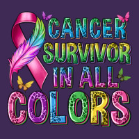 Cancer Survivor In All Colors Premium Hoodie | Teevron